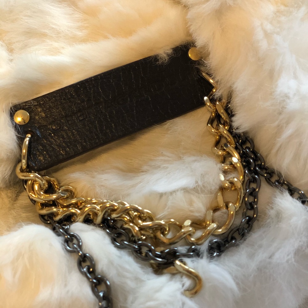 Genuine Rabbit Fur Bag - Picture 3 of 6